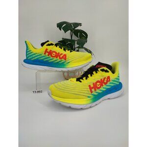 Hoka One One Men's Mach 5 Yellow Running Training Shoes Sneakers Size 13D US